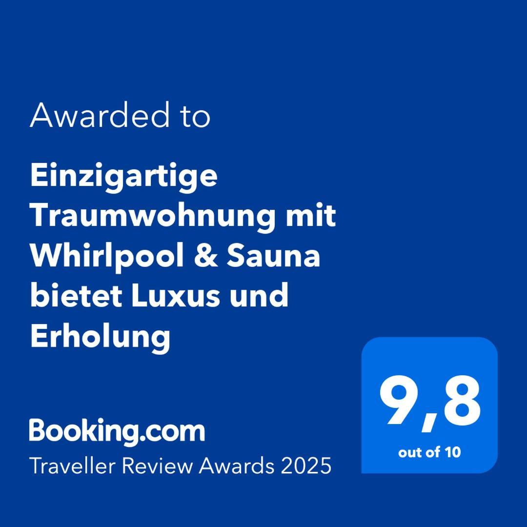 Einzigartige Traumwohnung Mit Whirlpool & Sauna Bietet Luxus Und Erholung Neuheilenbach Экстерьер фото